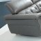 Perry Sofa Set 3Pc in Grey Half Leather by VIG