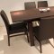 DT318 Dining Table by At Home USA in Brown w/Options