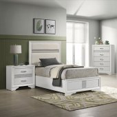 Miranda Kids Bedroom Set 4Pc 205110 White by Coaster w/Options