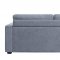 Rogyne Sofa 51895 in Gray Linen Fabric by Acme w/Storage