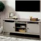 Xaviera TV Console CM5202-TV in Silver & Mirror