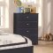 400781 Ashton Kids Bedroom 4Pc Set in Navy by Coaster w/Options