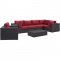 Convene Outdoor Patio Sectional Set 7Pc EEI-2157 by Modway