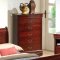 G3100D Bedroom by Glory Furniture in Cherry w/Storage Bed