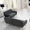 Afton Sofa Set 3Pc in Grey Fabric by VIG