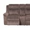 Kisner Motion Sofa & Loveseat Set in Brown by Klaussner