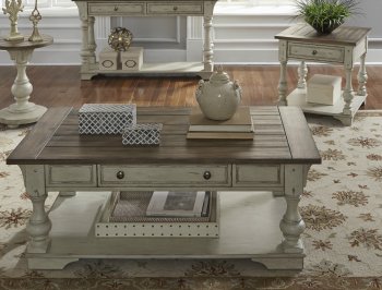 Morgan Creek Coffee Table & 2 End Tables Set 498-OT by Liberty [LFCT-498-OT-Morgan Creek]