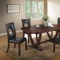 D5003DT Dining Set 5Pc in Cappuccino by Global w/Options