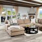 Ferndale Sectional Sofa SM1286 - Brown Chenille Fabric w/Options