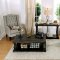 Keira Coffee Table CM4455 in Weathered Walnut w/Options