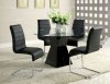 CM8371BK-T Oahu 5Pc Dinette Set in Black