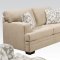 51255 Norell Sofa in Truffle Fabric by Acme w/Options