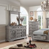 Artesia Bedroom 27100 in Salvaged Natural by Acme w/Options