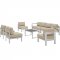 Shore Outdoor Patio Sofa 7Pc Set Choice of Color 2566 by Modway