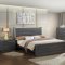 B130 Bedroom Set 5Pc in Gray by FDF