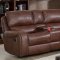 Walter Motion Sofa CM6950BR in Brown Leatherette w/Options