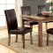 CM3565T Sundance 5Pc Dining Set in Light Oak w/Options