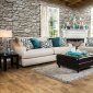 Arklow Sofa SM1242 in Beige Fabric w/Options