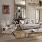 Eleanor Sofa & Loveseat Set in Light Gray Velvet w/Options