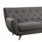 Carin Sofa & Loveseat Set CM6134GY in Gray Fabric w/Options