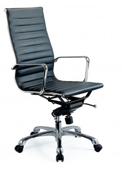 Comfy High Back Office Chair by J&M in Black, Brown or White [JMOC-Comfy High Back]