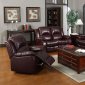 CM6552 Devon Reclining Sofa in Leather-Like Fabric w/Options