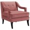 Concur Sofa in Dusty Rose Velvet Fabric by Modway w/Options