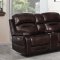 Amanda Power Sofa 610021PPP in Dark Brown by Coaster