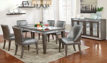 Sturgis CM3352T Dining Table in Dark Grey w/Options [FADS-CM3352T-Sturgis]