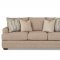 Chadwick Sofa in Birch Fabric by Klaussner w/Options