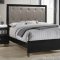 Ulrik 5Pc Bedroom Set 27070 in Black & Silver by Acme w/Options