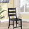 Newport Dining Set 5Pc 108141 in Black by Coaster w/Options