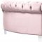 Anabella Sectional Sofa 697 3Pc Pink Velvet Fabric by Meridian