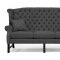 Sussex Sofa in Dark Gray Fabric by Wholesale Interiors w/Options