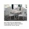 Kiu Dining Table in White by ESF w/Options