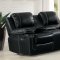 Oriole Motion Sofa 8334BLK in Black by Homelegance w/Options