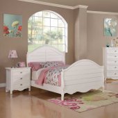 2007 Hayley Bedroom in White by Homelegance w/Options