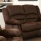 Bailey Motion Sofa 51030 in Chocolate Velvet by Acme w/Options