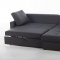 Flynn Sectional Sofa in Cotone Antrasit Fabric by Istikbal