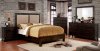 Canopus 5Pc Bedroom Set CM7423 in Dark Walnut w/Options