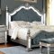 Azha Bedroom Set CM7194 in Silver & Charcoal w/Options