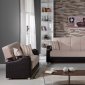 Luna Yakut Beige Sofa Bed by Sunset w/Options