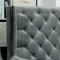 Shayla Loveseat Bench CM-BN6171GY in Gray Flannelette