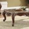 Jardena Coffee Table 81655 in Cherry Oak & Marble by Acme