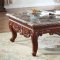 Bordeaux 205 Coffee Table in Cherry w/Marble Top & Optional End