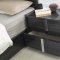 Giulia Bedroom in Gloss Pattern Gray by J&M w/Optional Casegoods