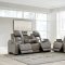 Man-Den Power Motion Sofa 85305 in Gray by Ashley w/Options