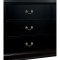 Louis Philippe III CM7866BK 5Pc Bedroom Set in Black w/Options