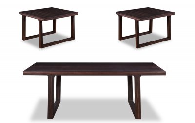 AK921 Coffee Table 3Pc Set in Wenge by Beverly Hills