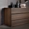 Edge Bedroom in Oak by Rossetto w/Optional Casegoods